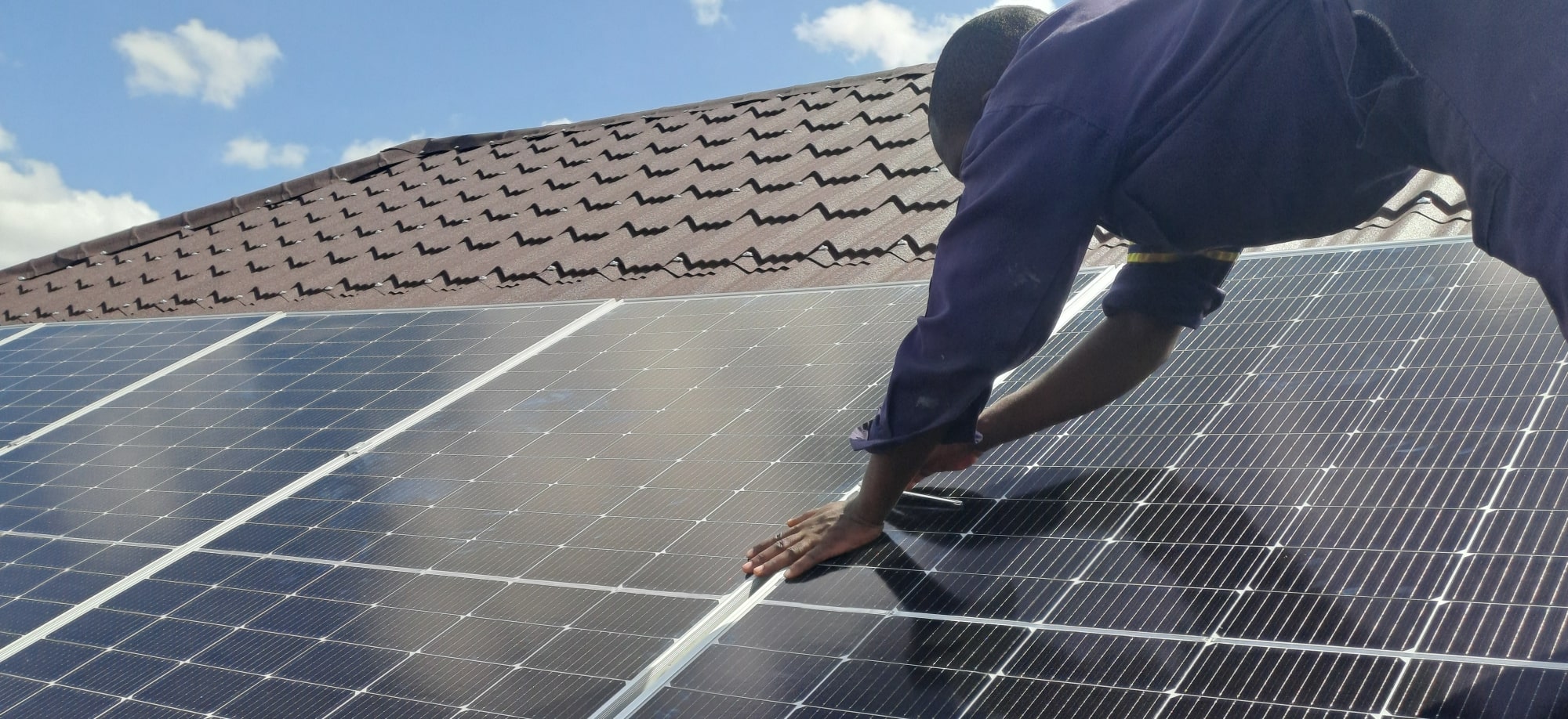 5kW solar system panels setup, Kithimani