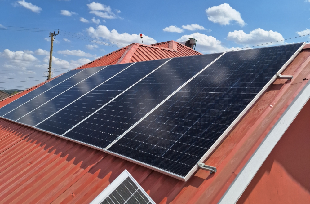 Residential solar system installation - SunWatt Energy Kenya